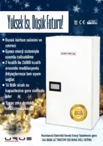 Enerjius 15 kW İndüksiyonlu Kombi - Görsel 6