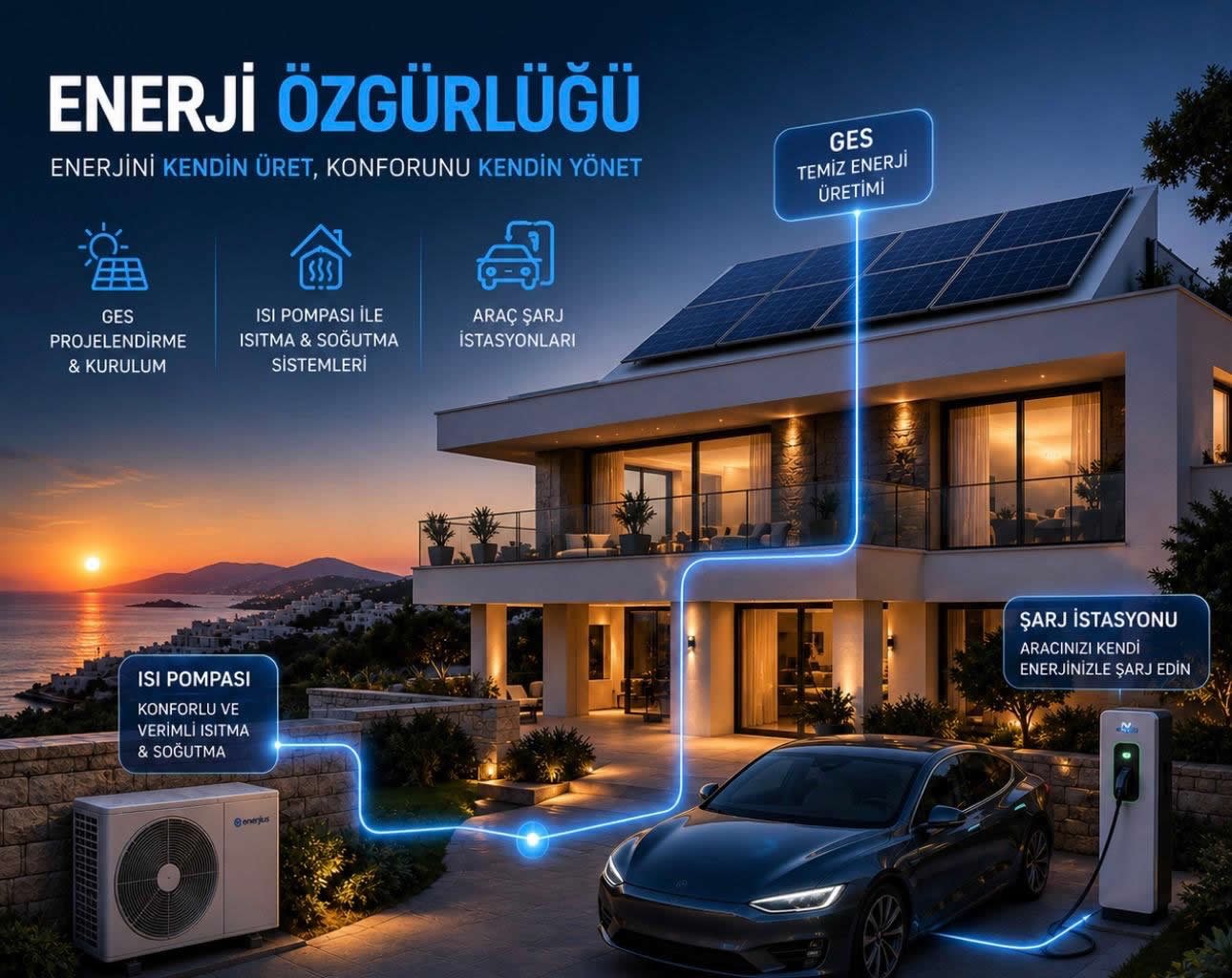 GES Merkezli Akıllı Enerji Çözümleri